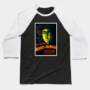 Murders in the Rue Morgue Baseball T-Shirt